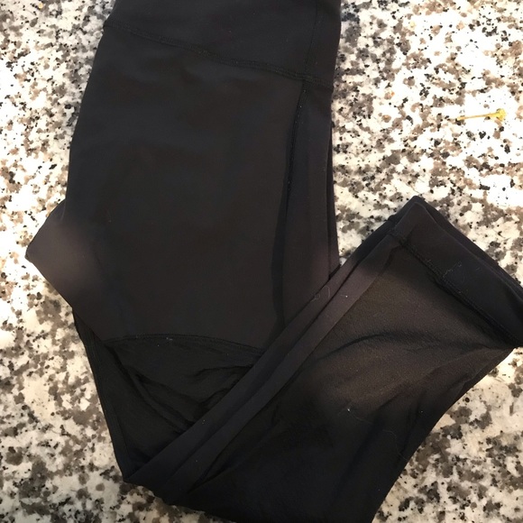 lululemon athletica Pants - Lululemon black crops